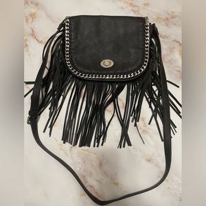 Madden Girl, Fringe bag, Black